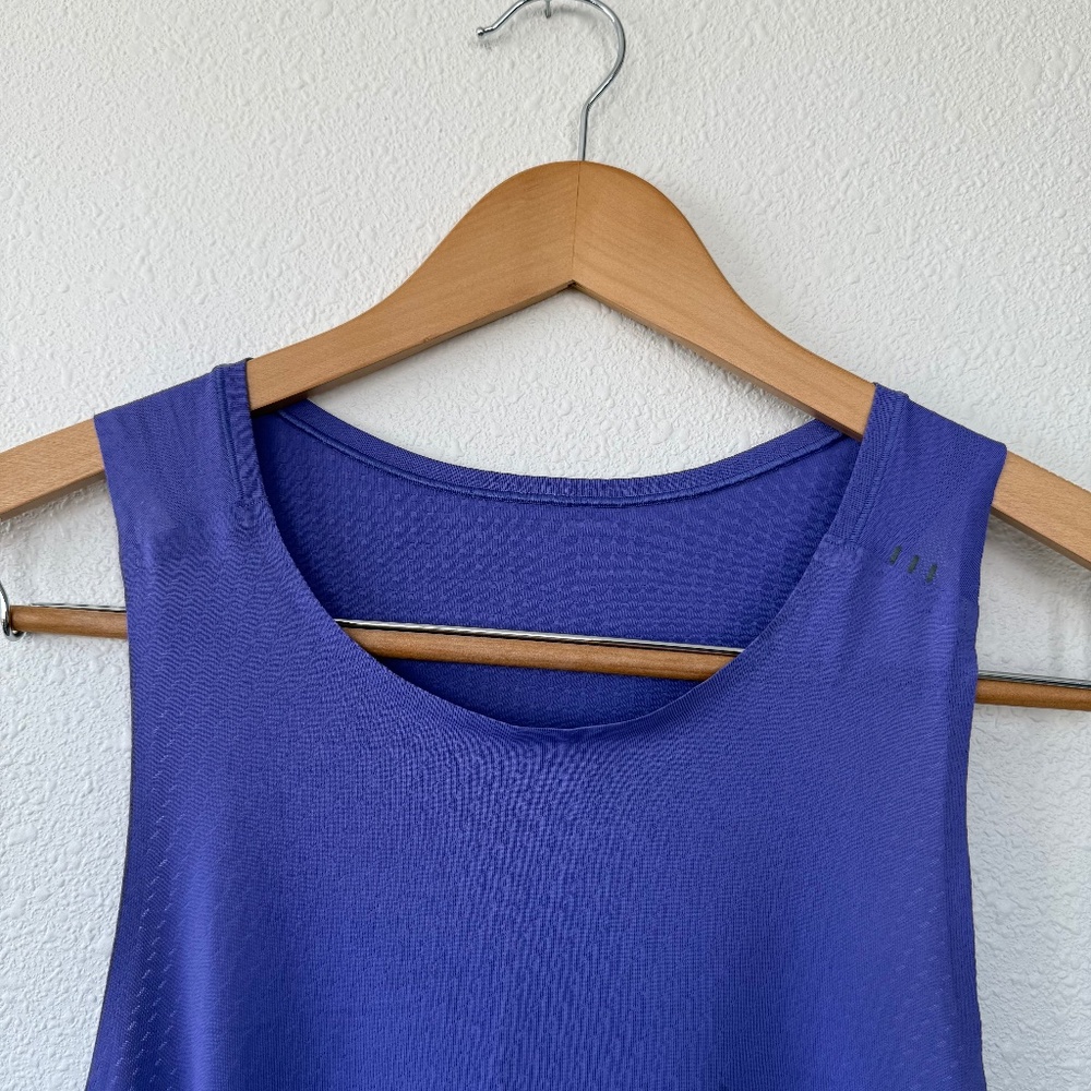 lululemon Mens Running Tank Top Purple Fast and Free Singlet Size Small